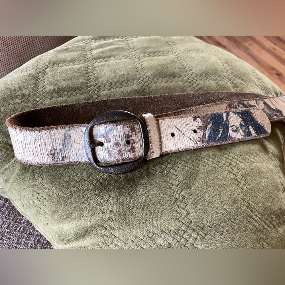 Genuine Leather Belt Womens XL